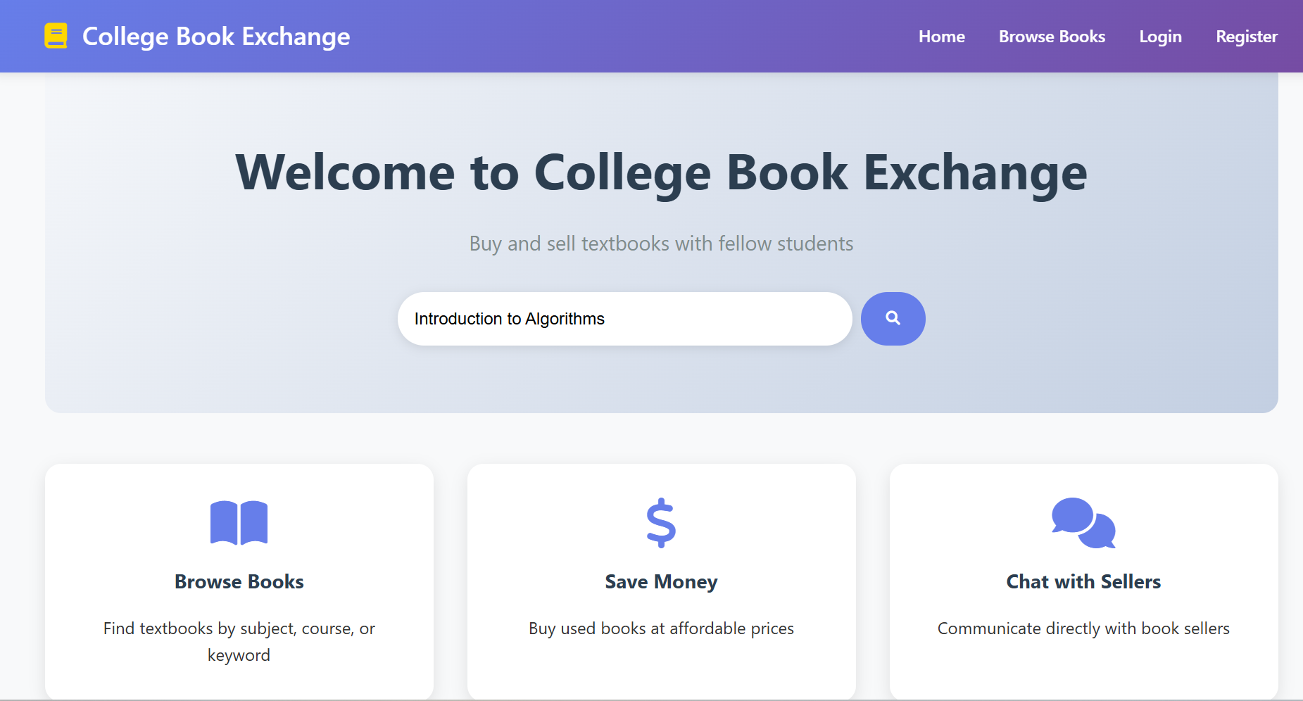 Book Exchange System